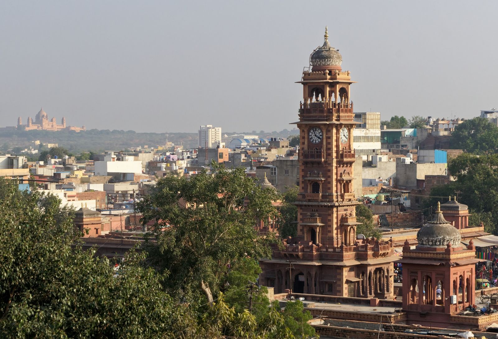 Rooftop view over the old city of Jodhpur